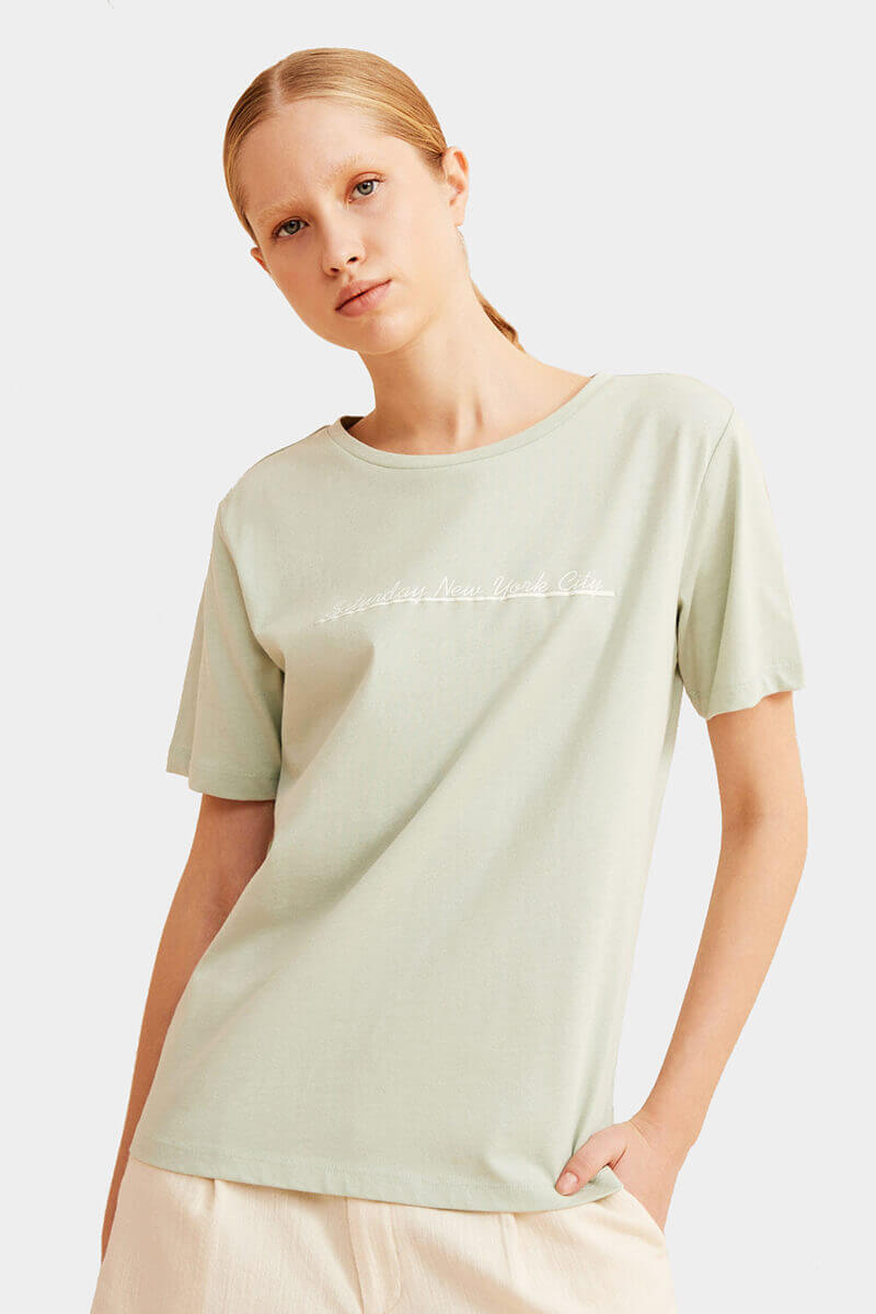 Дамска тениска 602143-26 INDIGO Fashion A