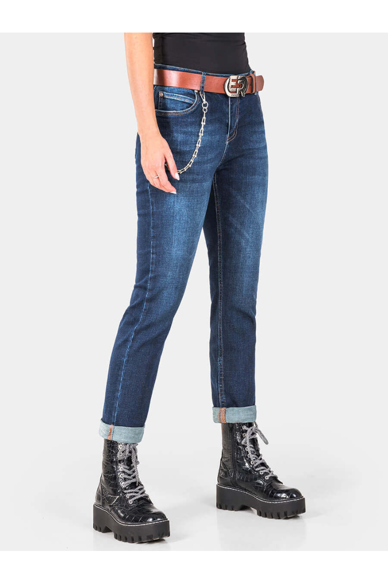 Бойфренд дамски дънки 6339 | INDIGO Fashion
