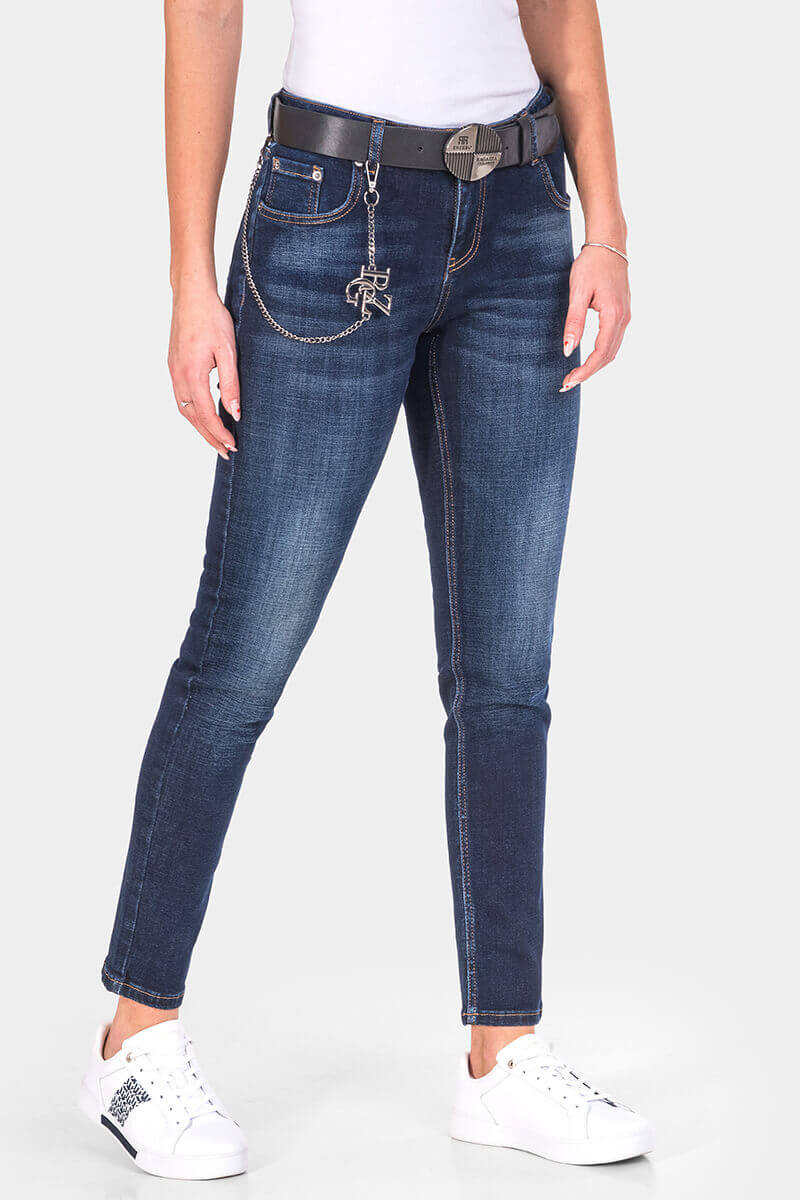 Слим фит дамски дънки 6509-79 Estero Ragazza