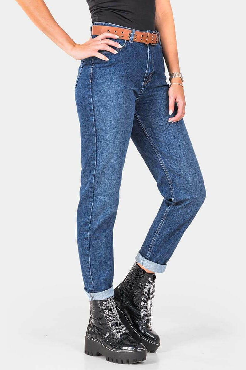 Mom дамски дънки 6428 INDIGO Fashion