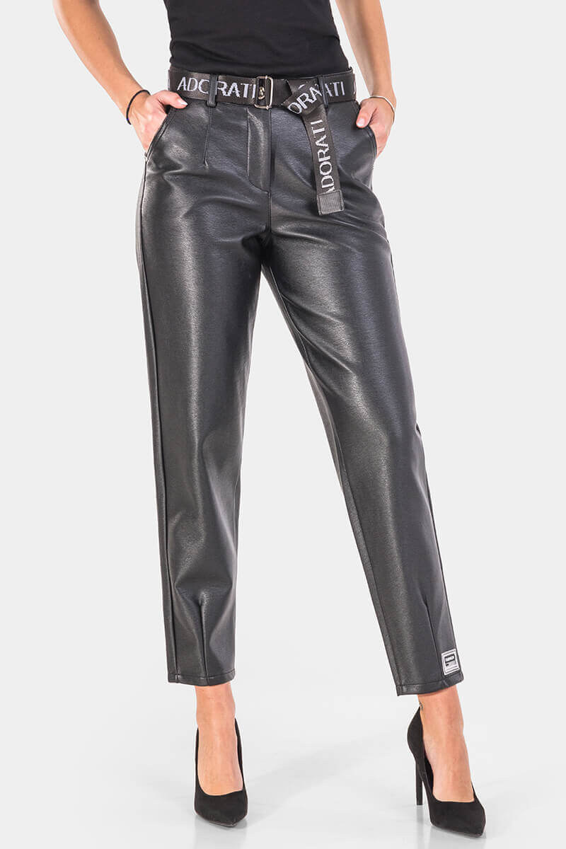 Кожен дамски панталон 6935-09 ADR | INDIGO Fashion