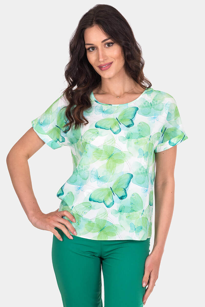 Елегантна дамска блуза 13981-05 Pretty Lolita