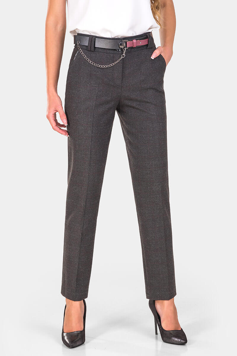 Елегантен дамски панталон 2288-21 JMP INDIGO Fashion