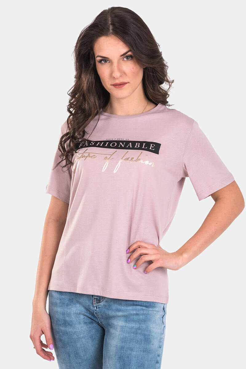 Дамска тениска 7773-53 INDIGO Fashion