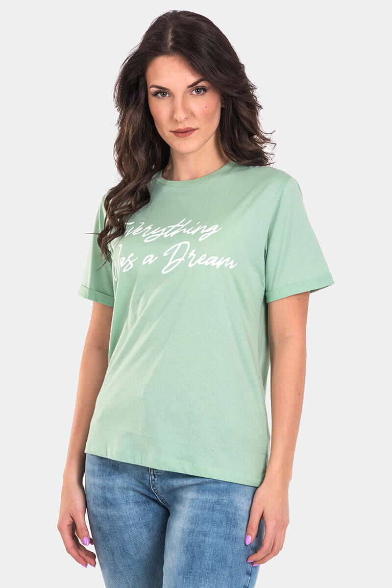 Дамска тениска 7778-26 INDIGO Fashion