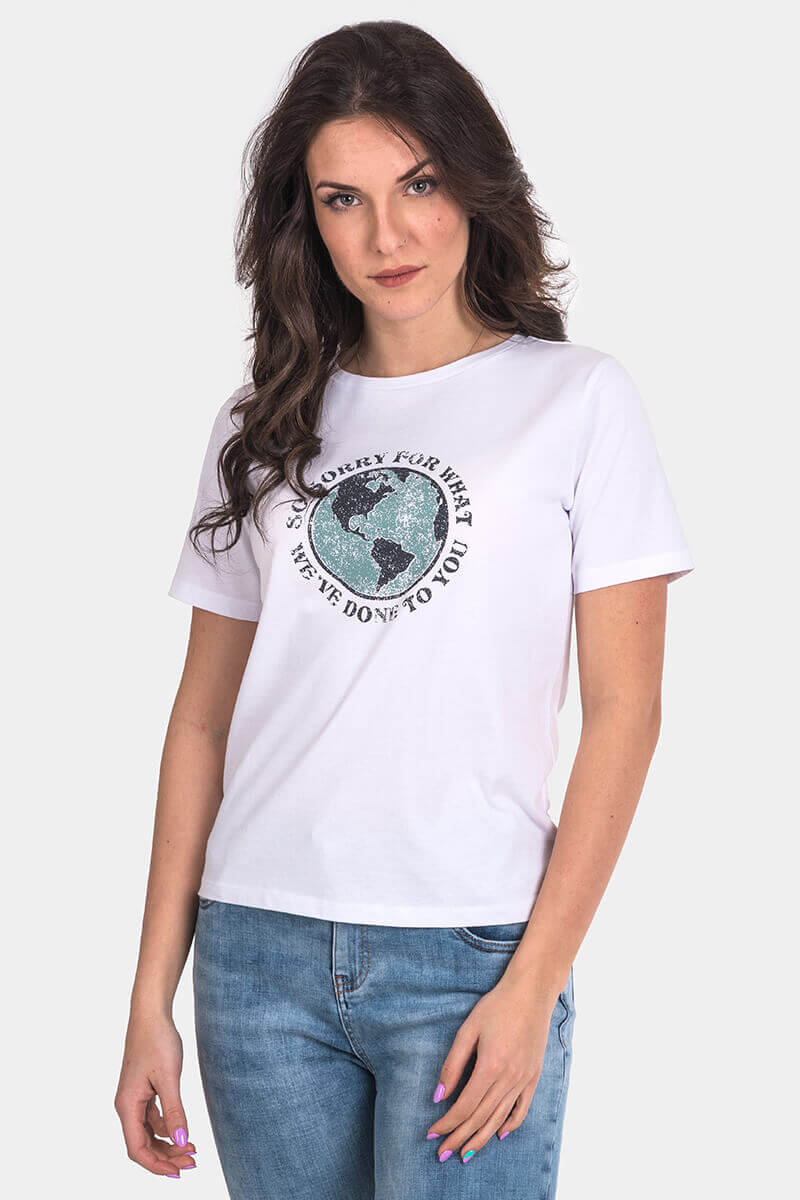 Дамска тениска 602139 INDIGO Fashion A