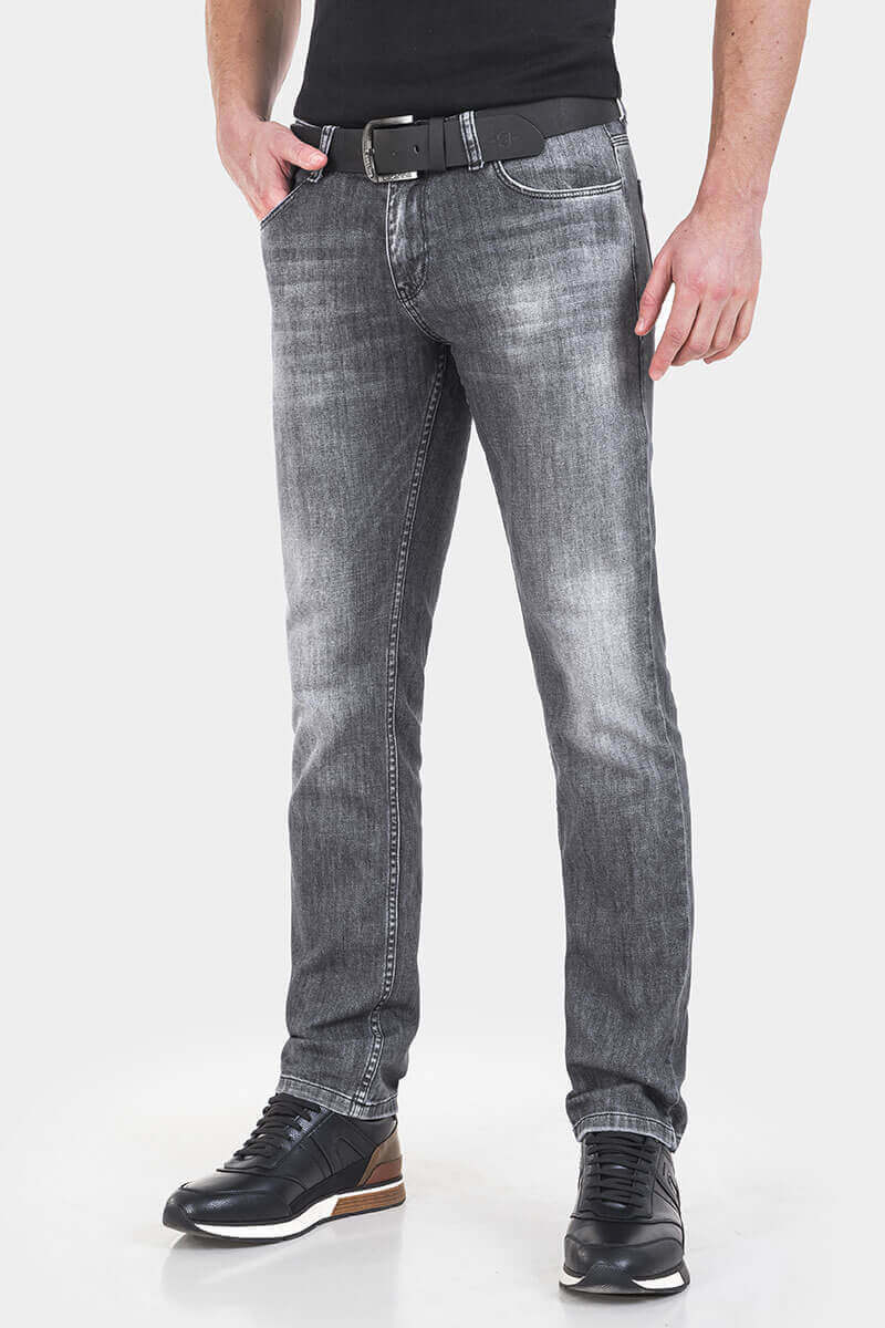 Прави мъжки дънки Paul 5752 INDIGO Fashion