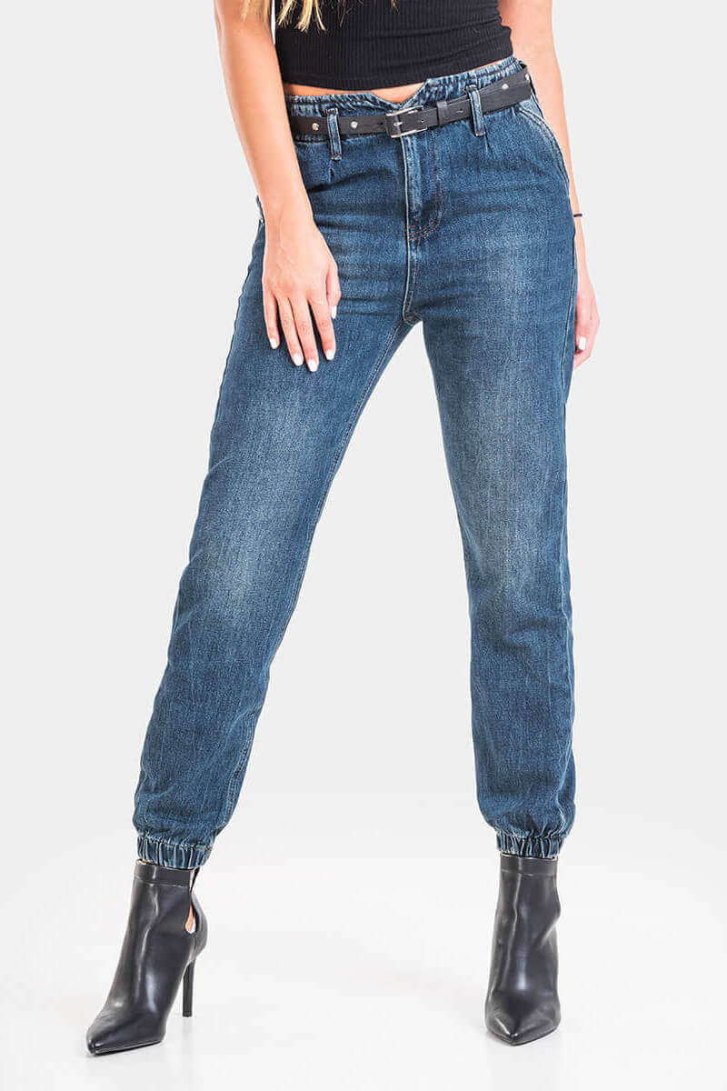 Mom дамски дънки 5970 INDIGO Fashion