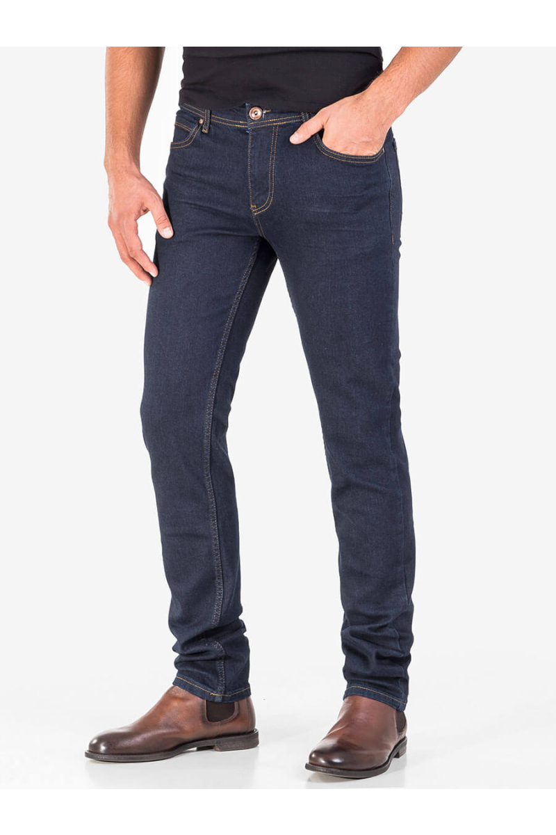 Слим фит мъжки дънки 3243 INDIGO Fashion