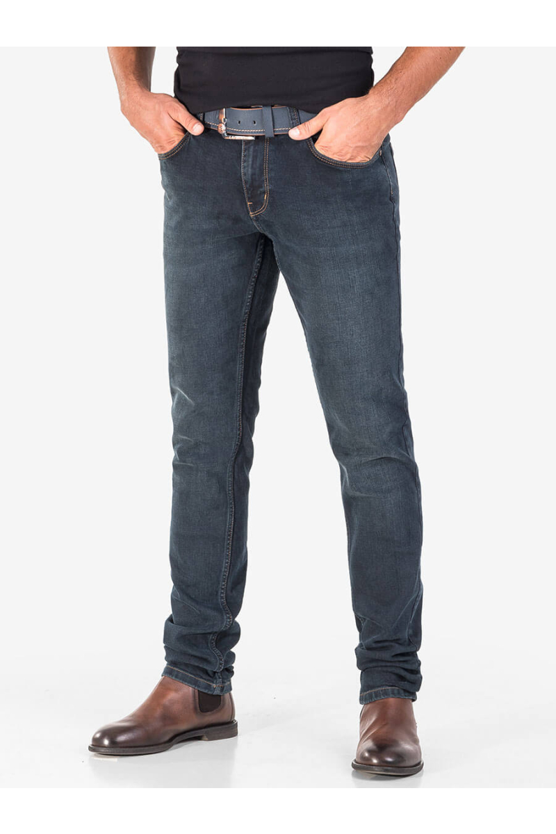 Класически мъжки дънки 5555 INDIGO Fashion