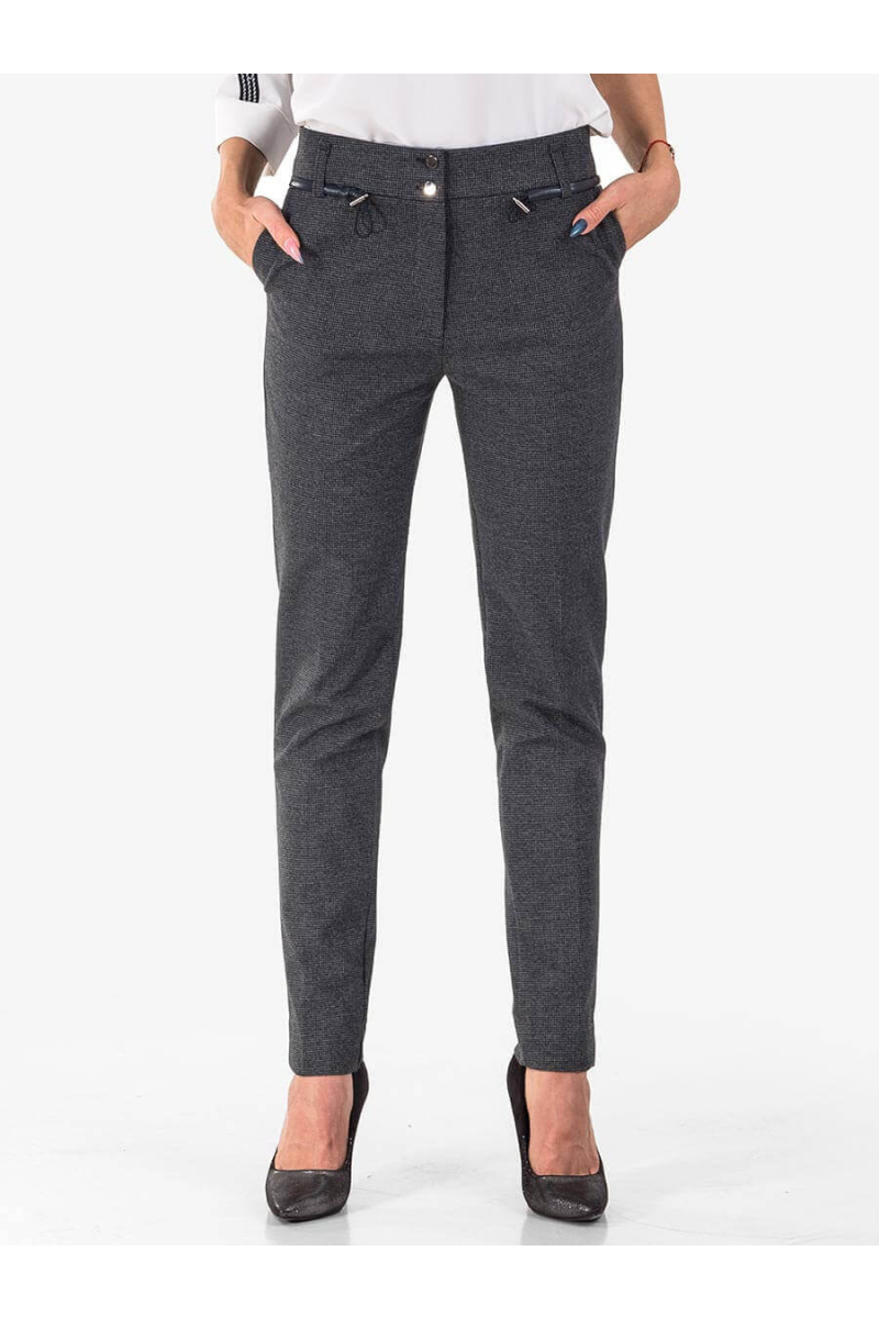 Дамски елегантен панталон 8959 INDIGO Fashion