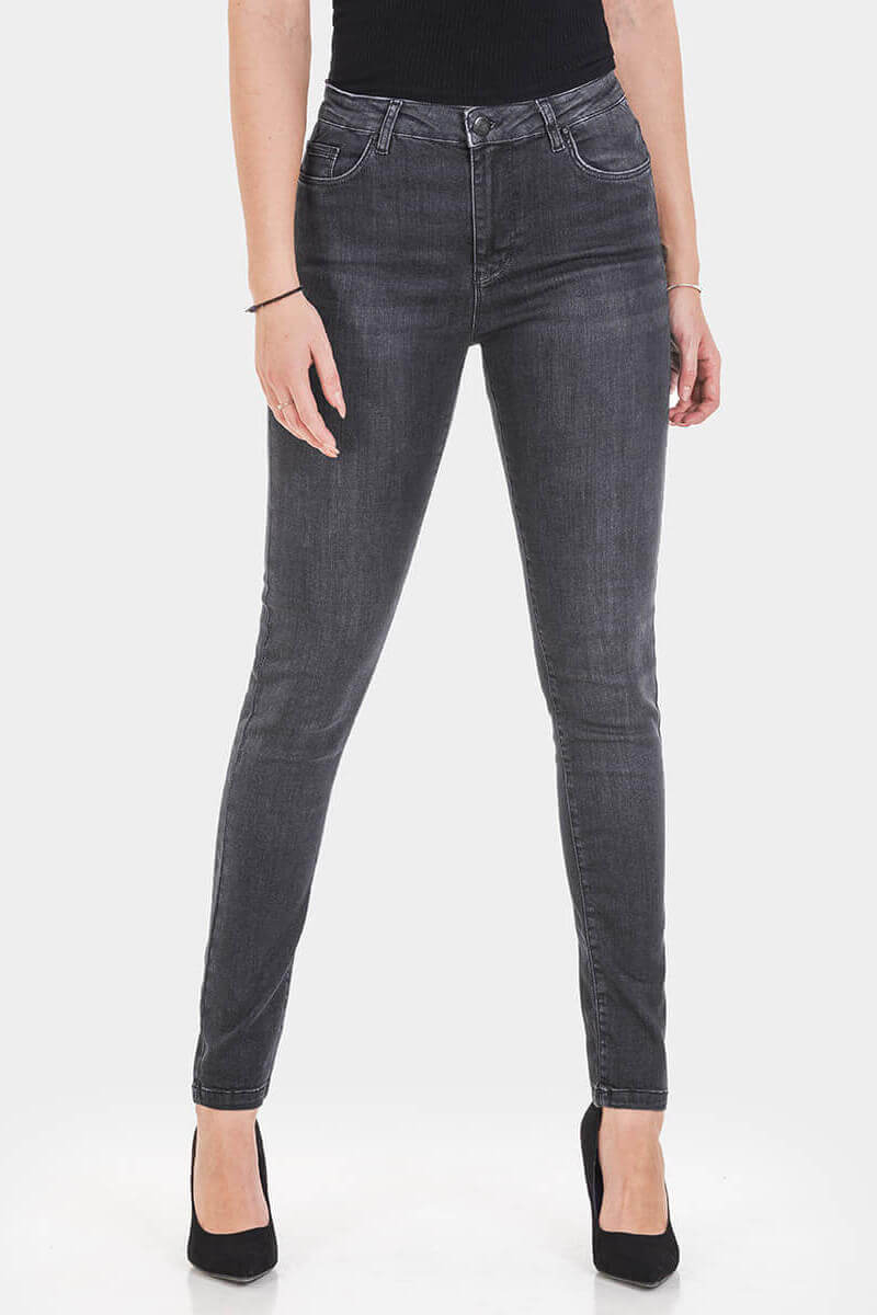 Слим фит дамски дънки 5783 INDIGO Fashion