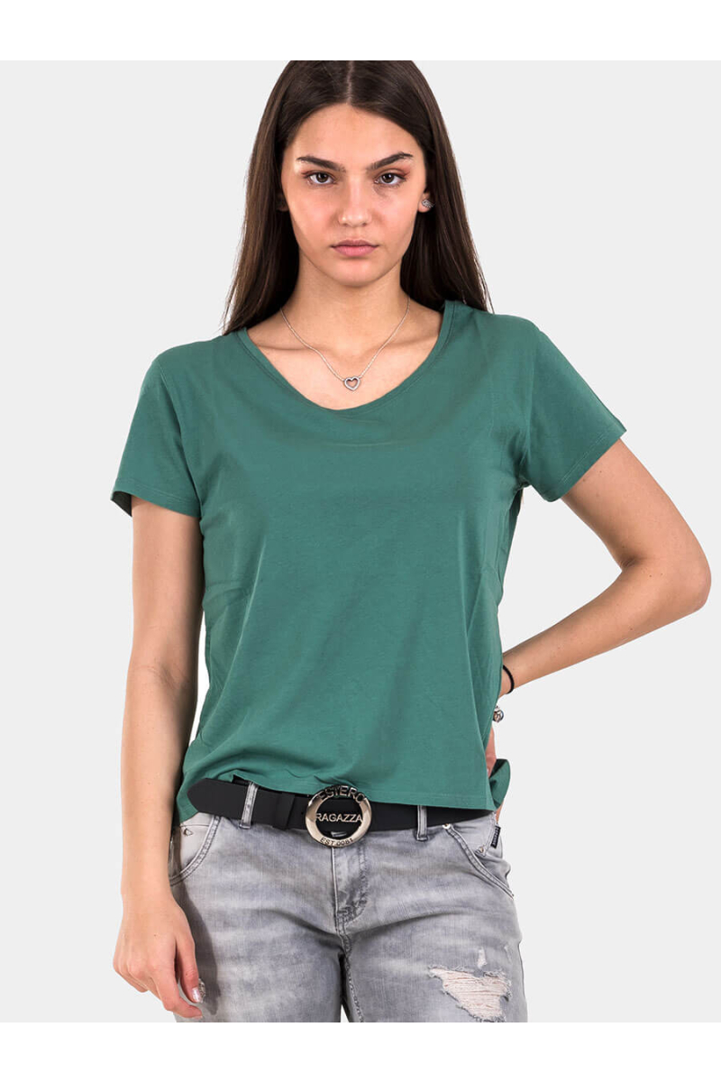 Зелена дамска блуза 601477 INDIGO Fashion