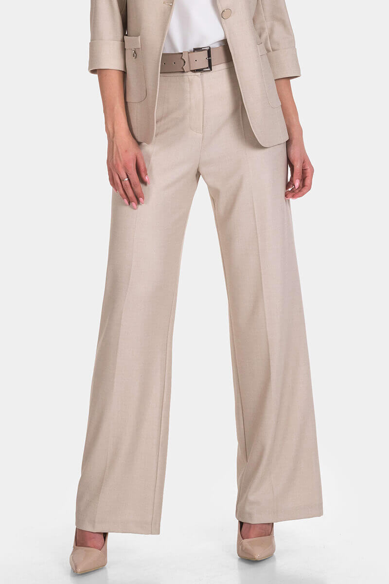 Клоширан елегантен дамски панталон 3127-02