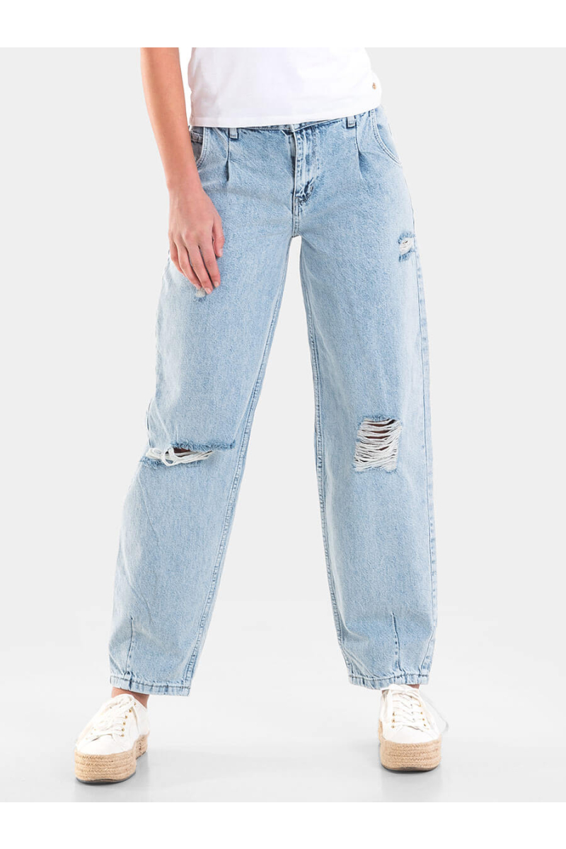 Дамски дънки балон 5818-73 INDIGO Fashion