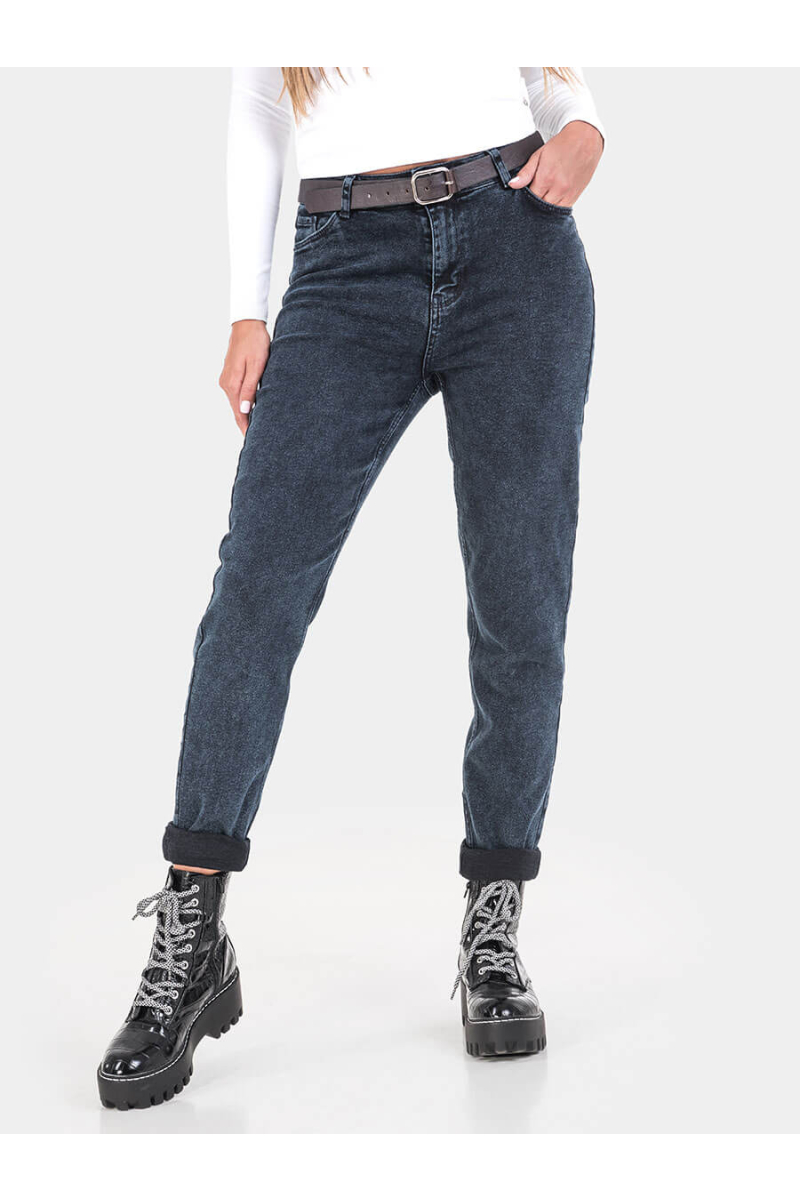 Mom дамски дънки 6046 INDIGO Fashion