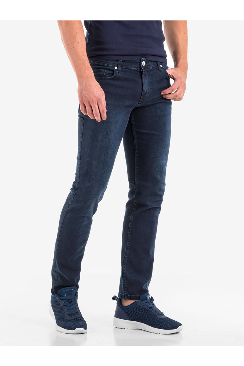 Класически мъжки дънки - тъмен деним 5582 INDIGO Fashion