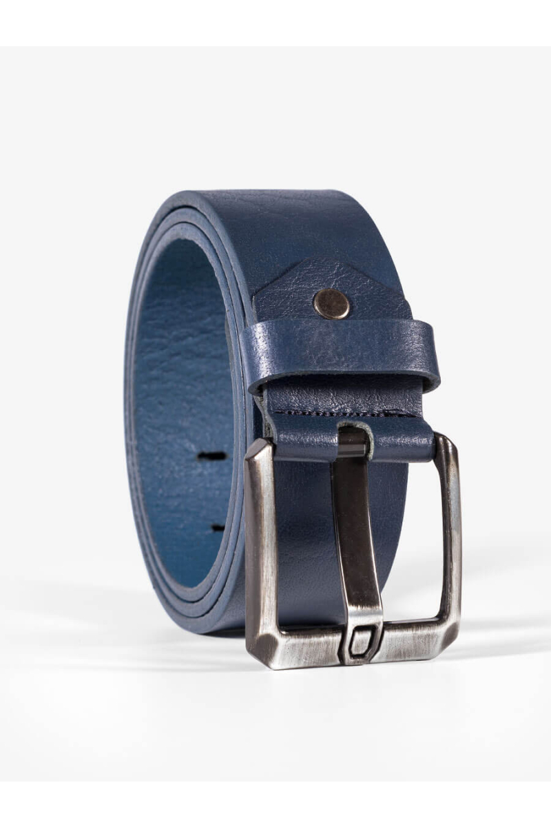 Колан от естествена кожа 1005 INDIGO Fashion