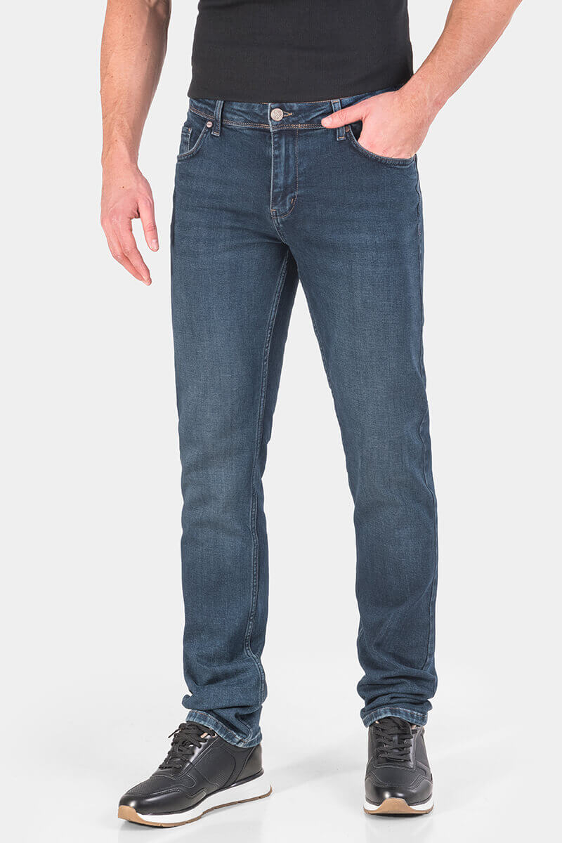 Прави мъжки дънки 6788 Lacarino | INDIGO Fashion
