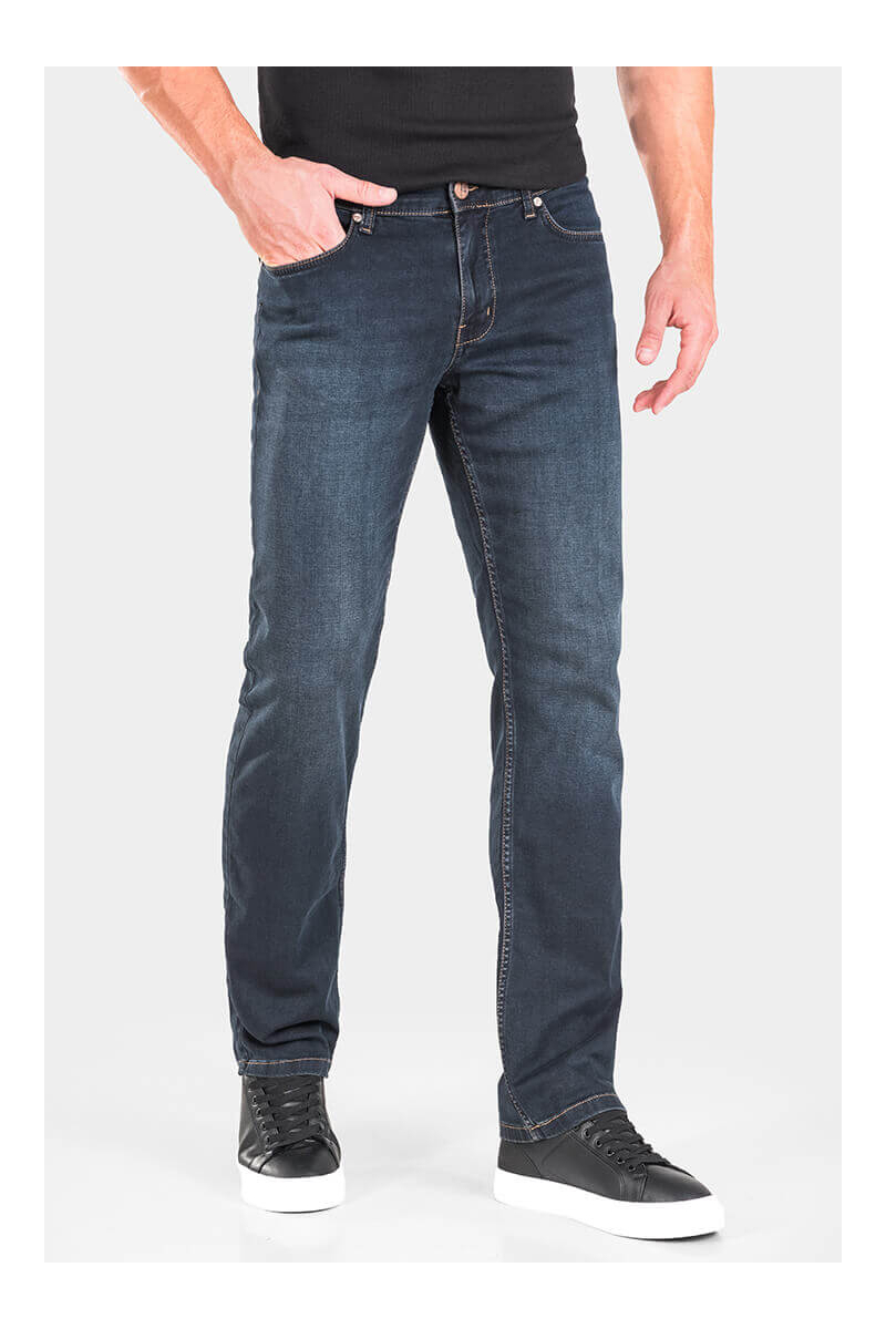 Прави мъжки дънки Matrix 5888 INDIGO Fashion