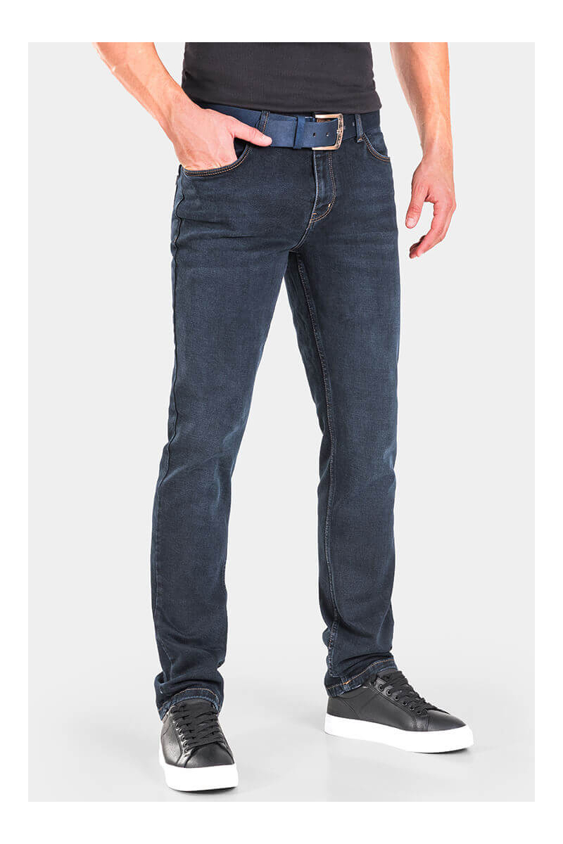 Прави мъжки дънки Paul 6477 INDIGO Fashion