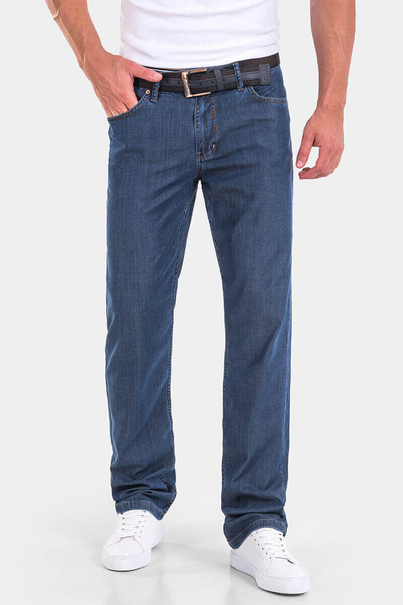 Прави мъжки дънки Matrix 6690 INDIGO Fashion A