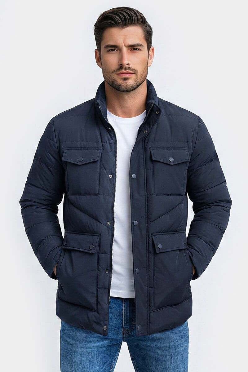 Мъжко зимно яке 40321-18 MCL