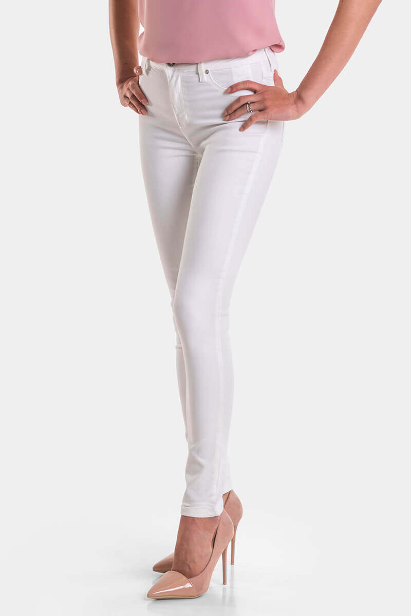 Слим фит дамски дънки 5448-20 Lacarino