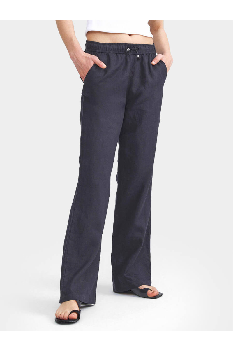 Ленен дамски панталон 200589-09 INDIGO Fashion