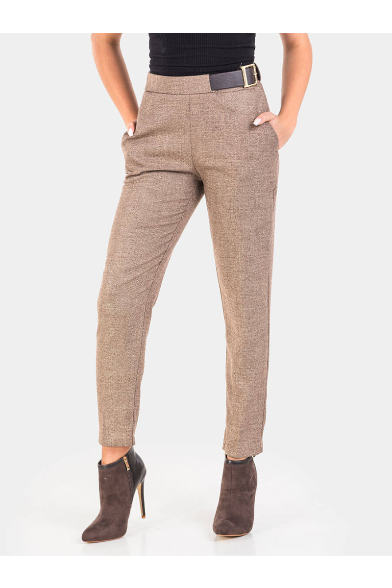 Чино дамски панталон 3260  INDIGO Fashion