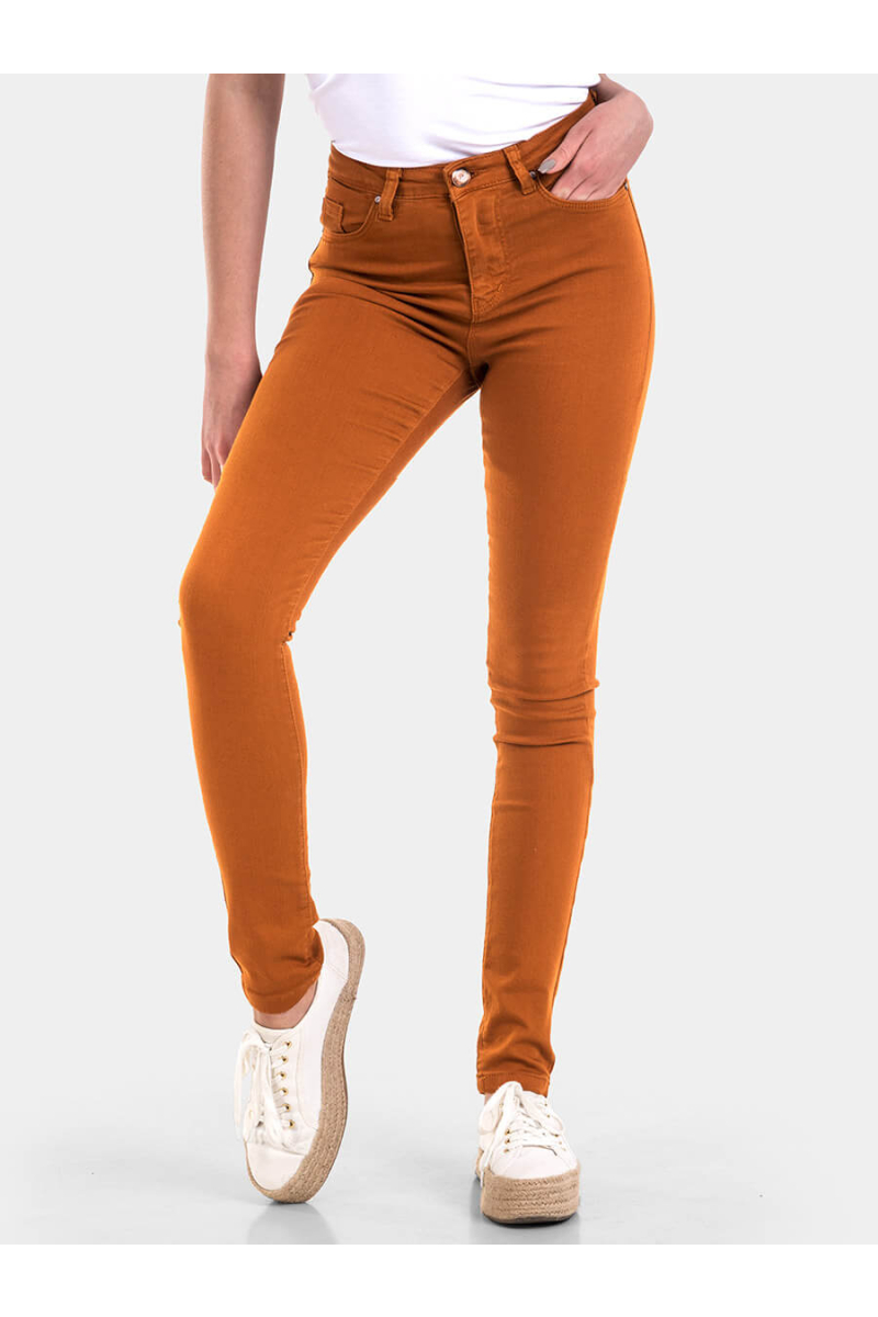 Слим фит дамски дънки 5224-22 INDIGO Fashion