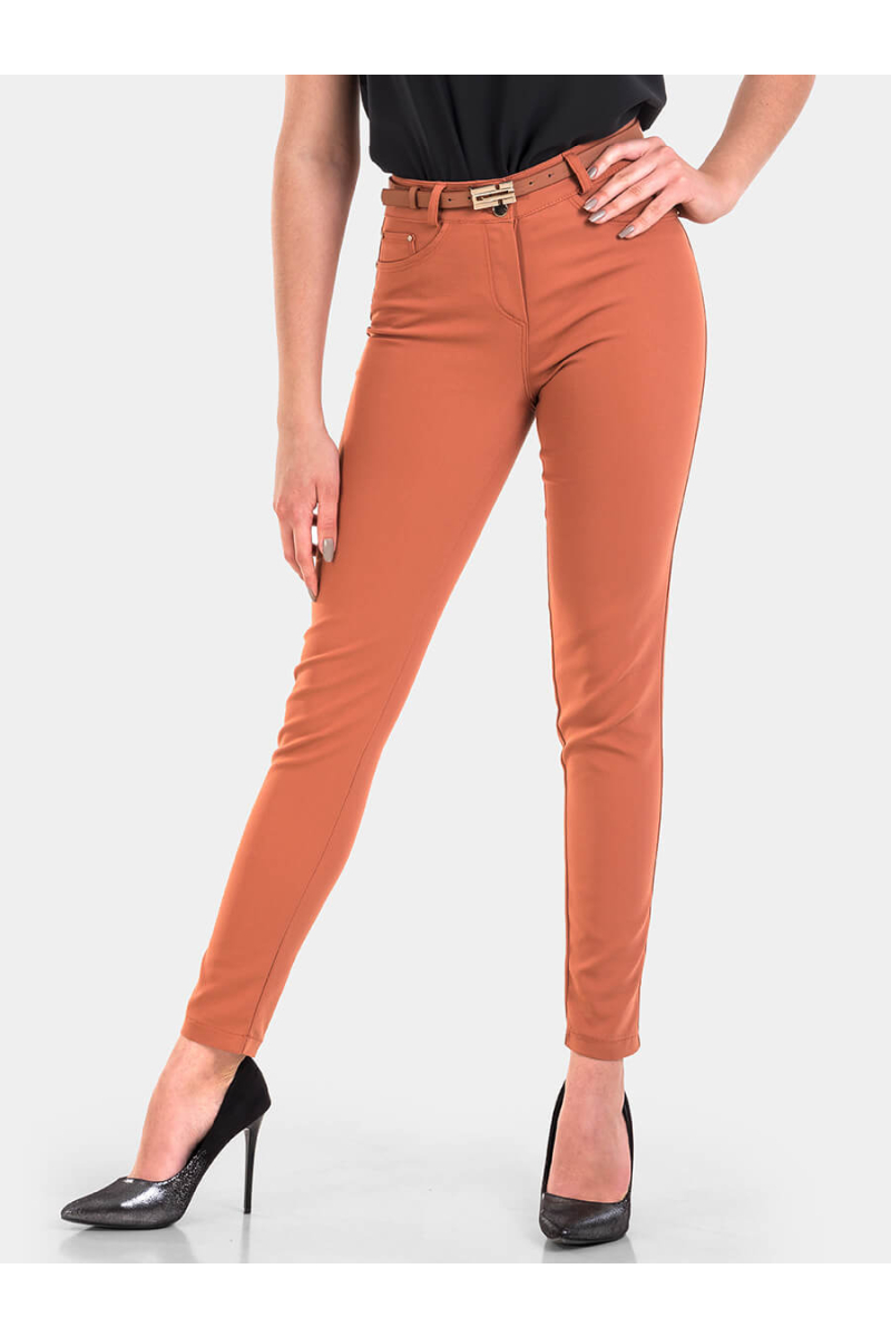 Слим фит дамски панталон 3372-22 INDIGO Fashion