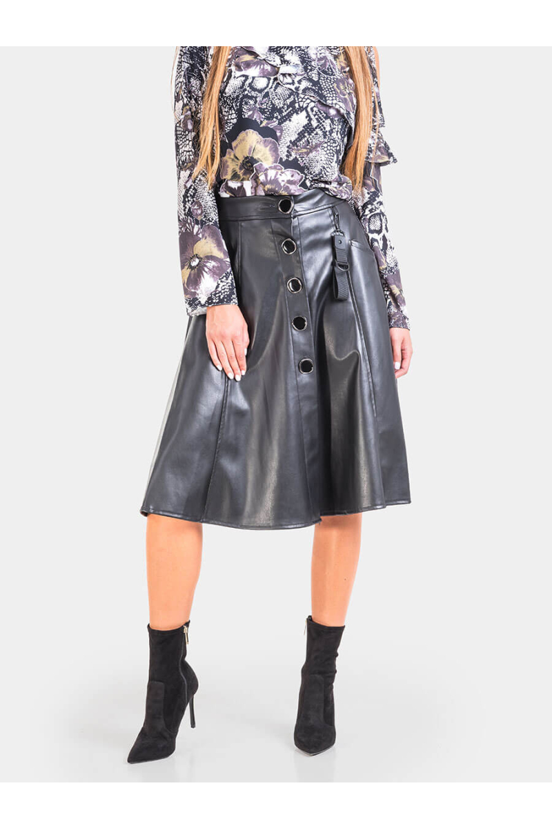 Пола от еко кожа 1370 INDIGO Fashion