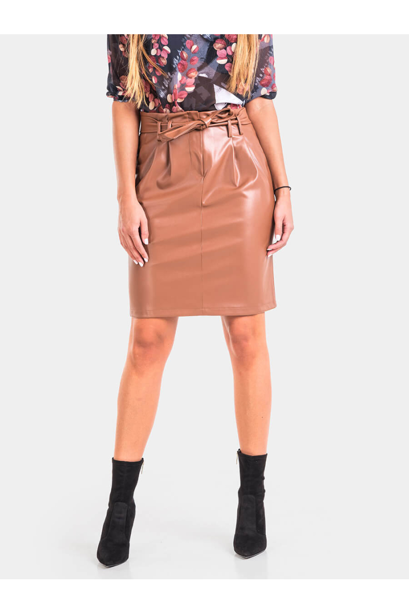 Кафява пола 3048 INDIGO Fashion