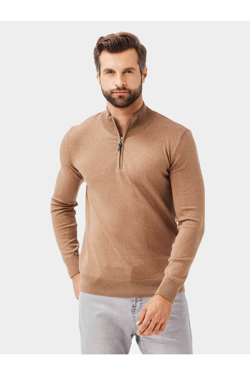 Мъжки пуловер 801574-28 INDIGO Fashion