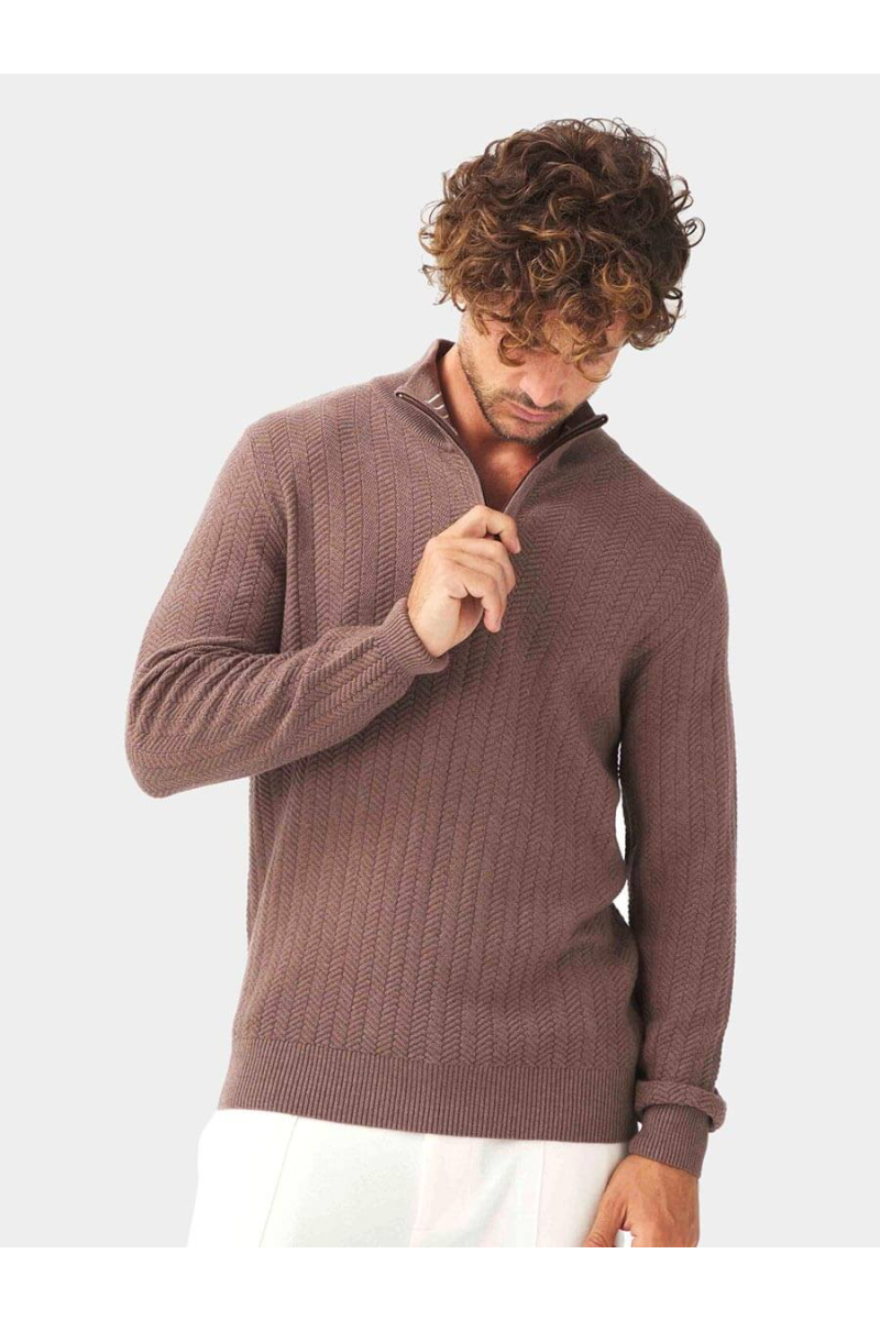 Мъжки пуловер 801620-45 INDIGO Fashion