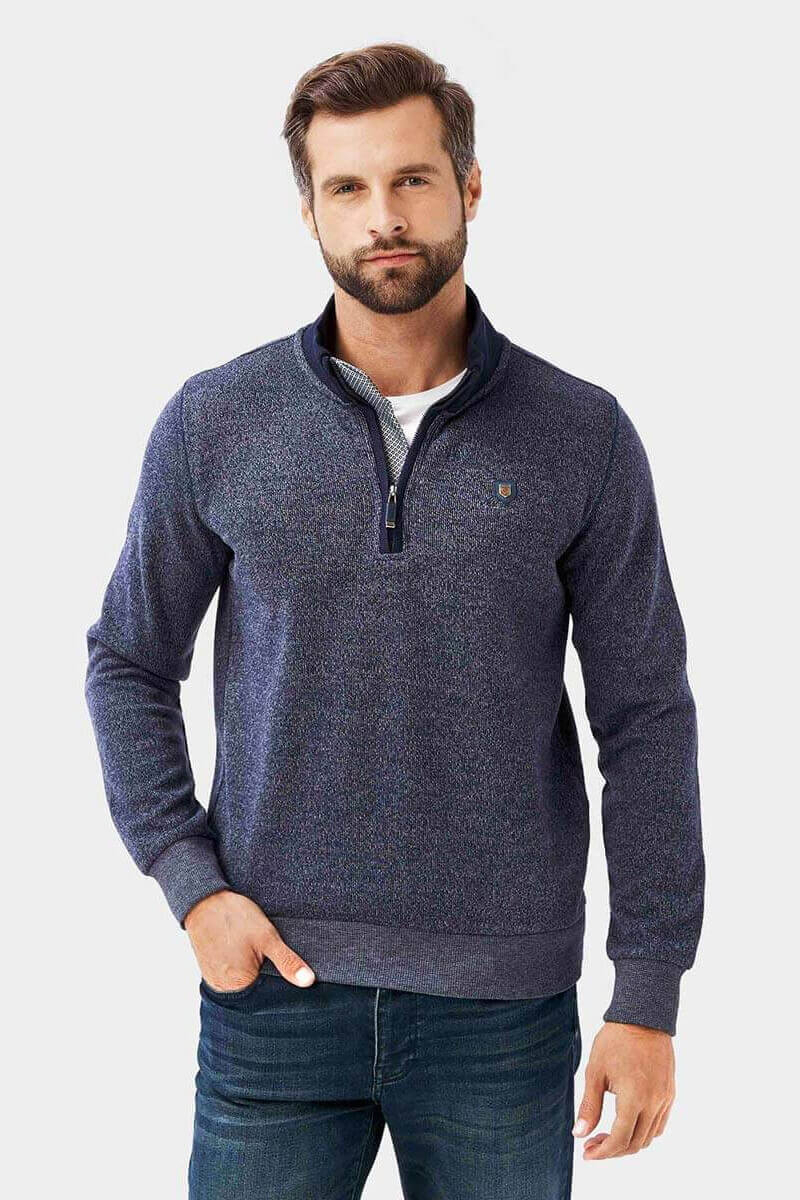 Мъжки пуловер 28856-18 INDIGO Fashion