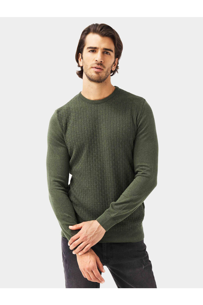 Мъжки пуловер 33540-06 INDIGO Fashion