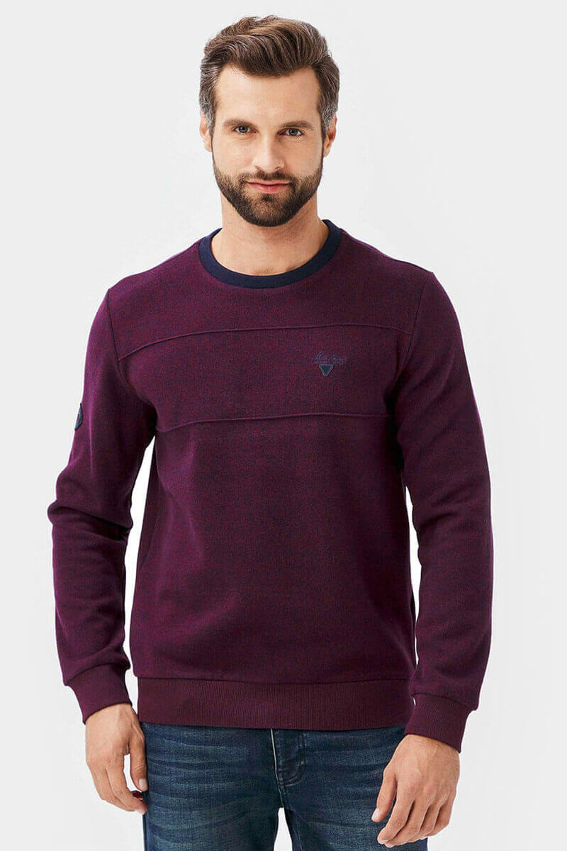 Мъжки пуловер 35386-30 INDIGO Fashion