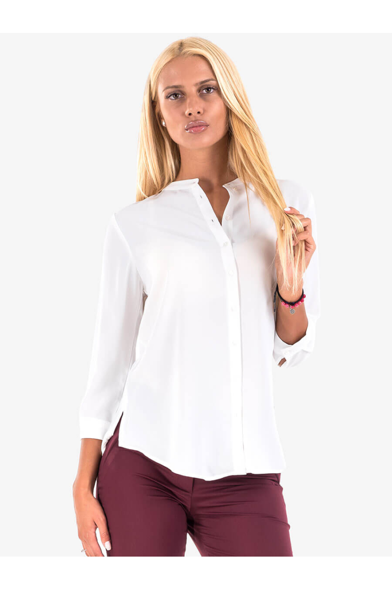 Елегантна дамска риза с яка тип столче 26117 INDIGO Fashion