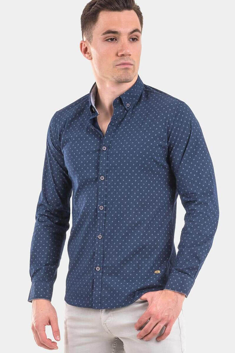Мъжка риза 32277-18 INDIGO Fashion