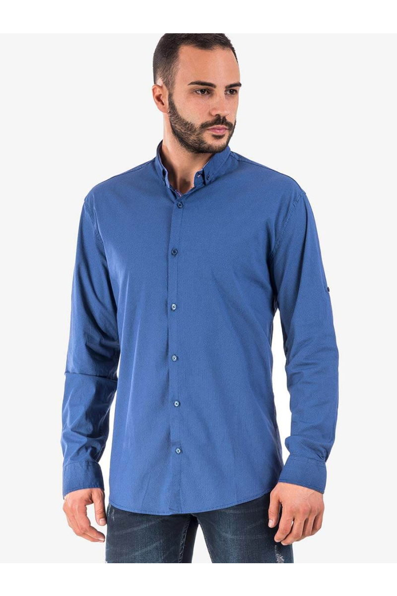 Класическа мъжка риза 6708 INDIGO Fashion