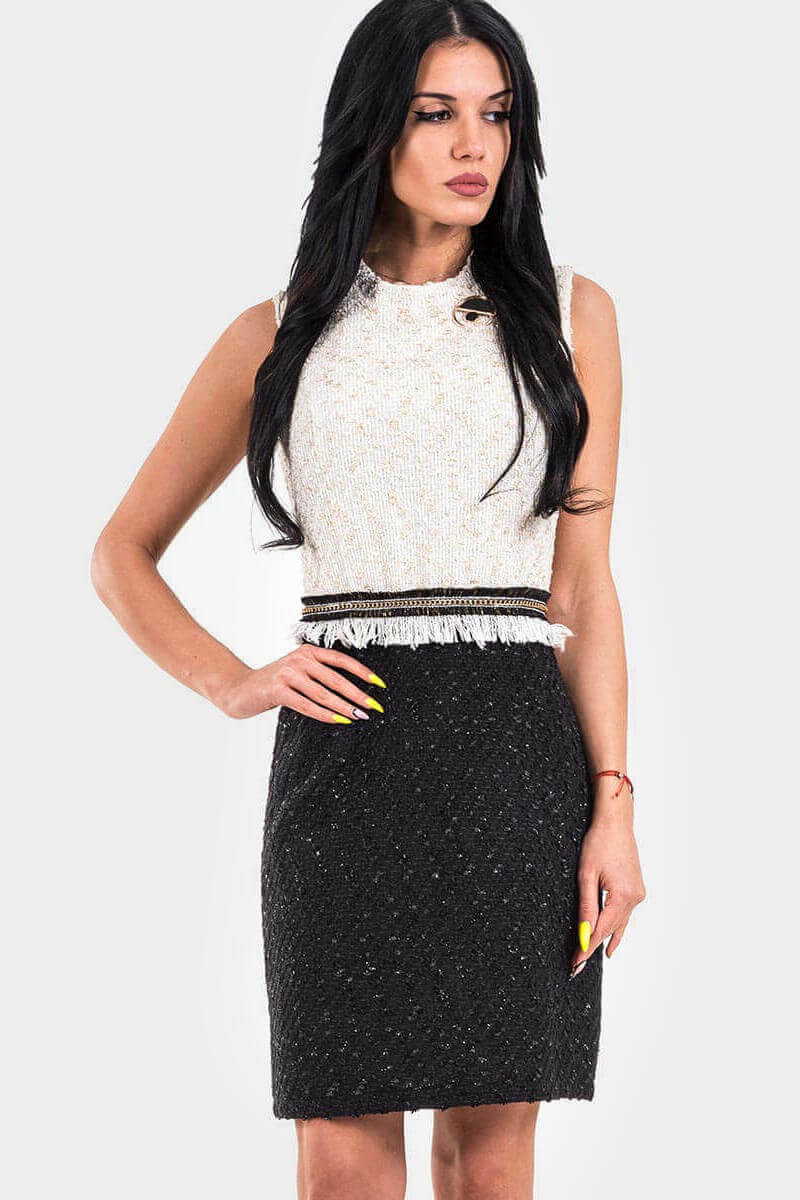 Елегантна рокля 81291-01 INDIGO Fashion