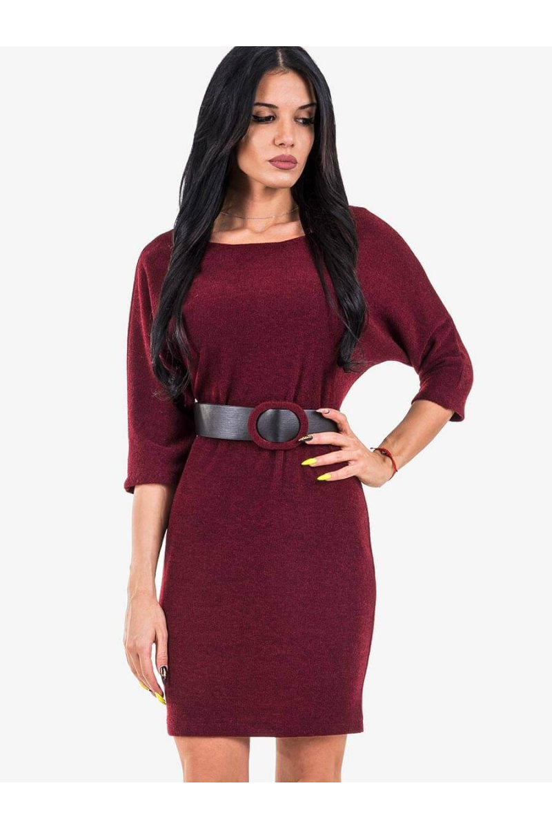Вталена рокля 8267-30 INDIGO Fashion