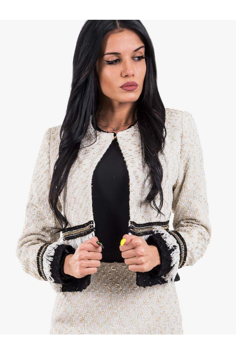 Елегантно дамско сако 80631-01 INDIGO Fashion