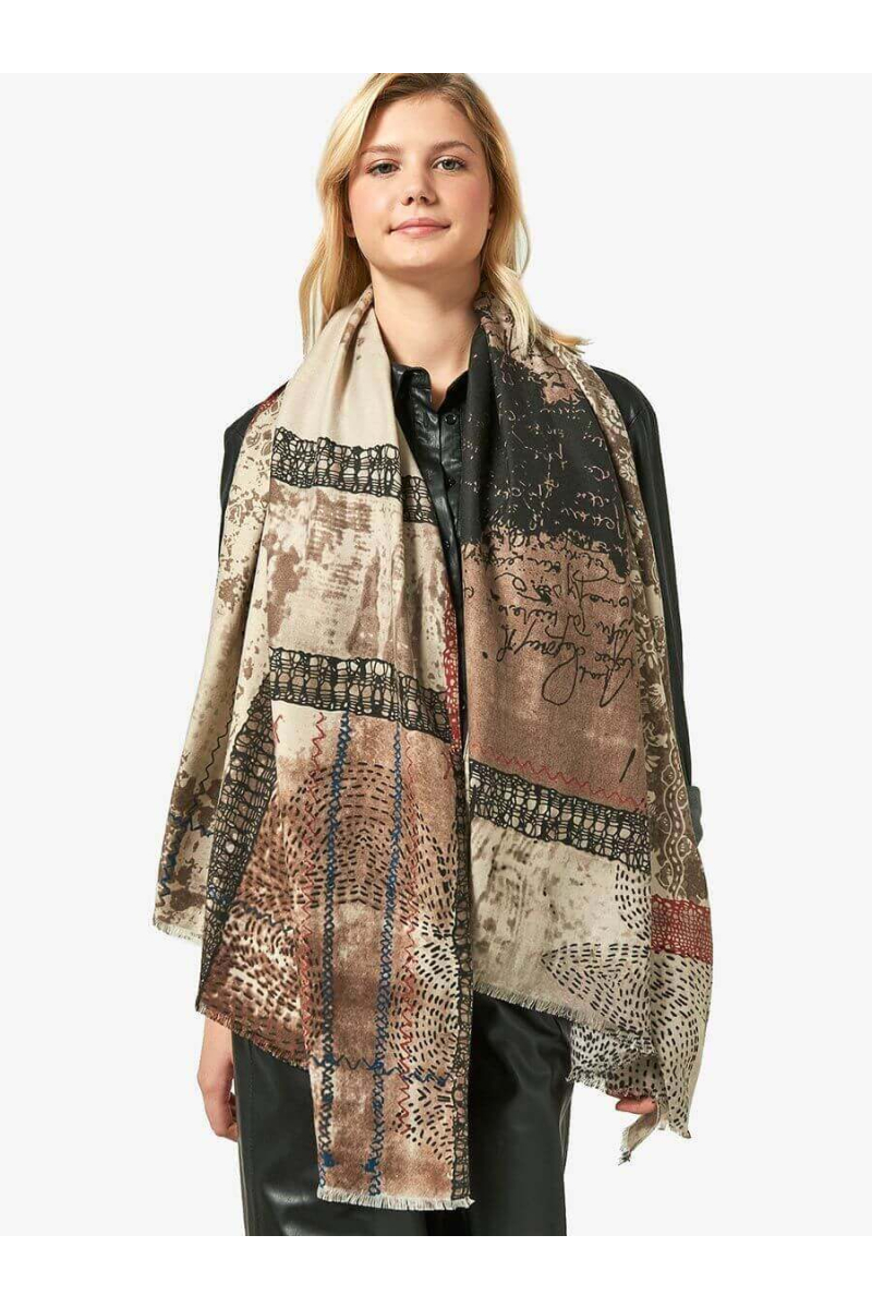 Дамски шал 12194-21 INDIGO Fashion