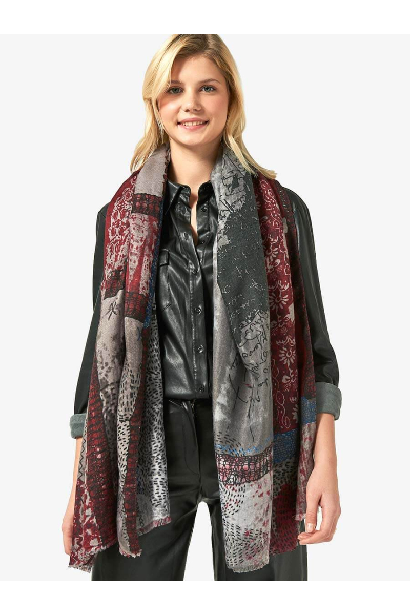 Дамски шал 12194-30 INDIGO Fashion