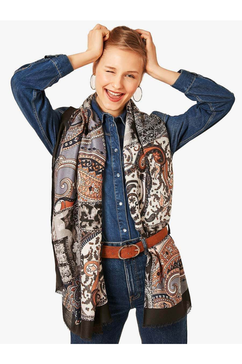 Дамски шал 12279-09 INDIGO Fashion