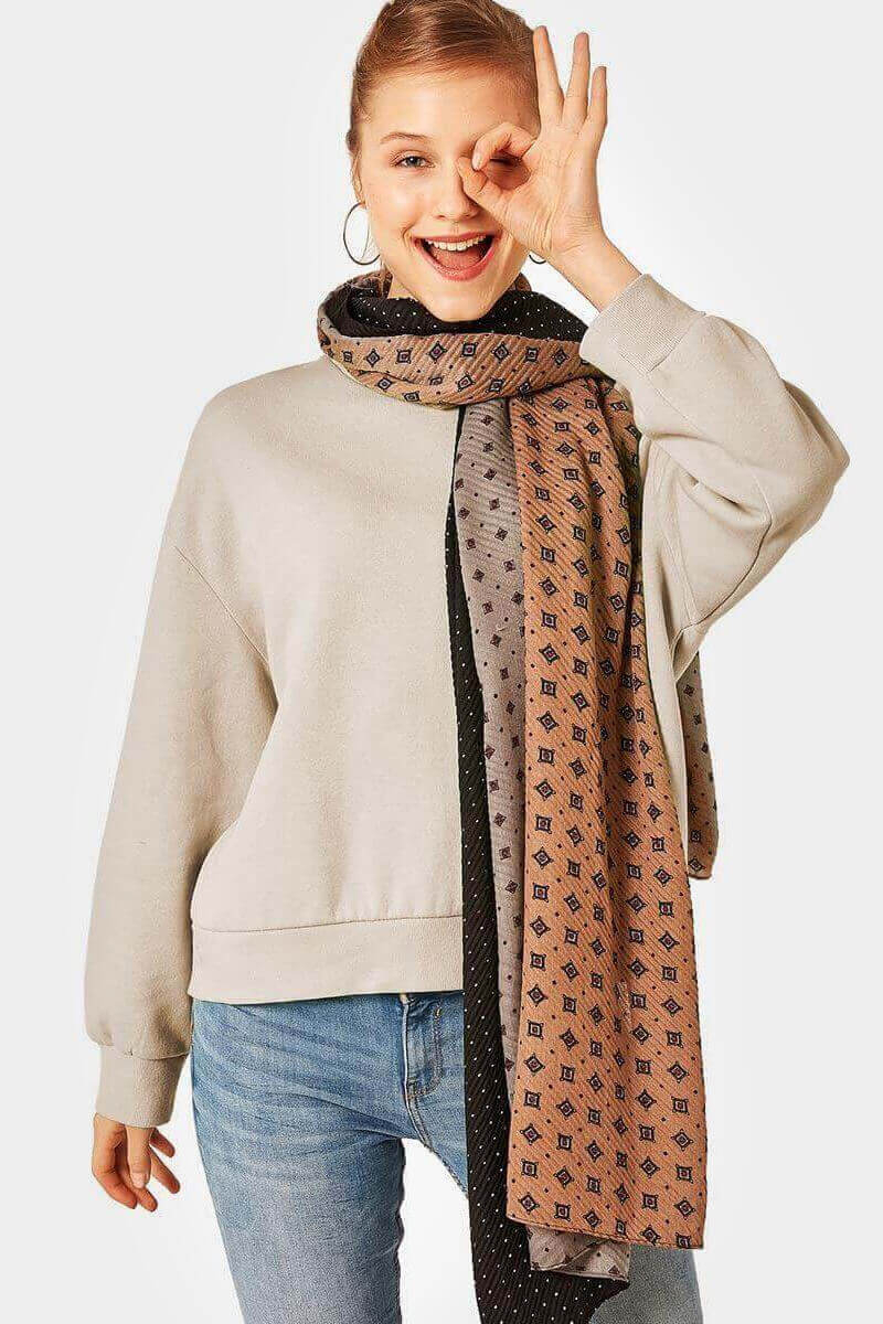 Дамски шал 12299 INDIGO Fashion