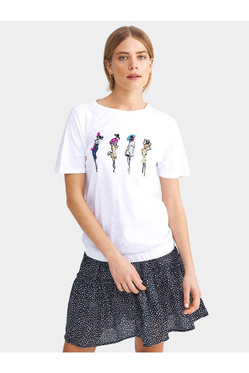 Дамска блуза 601790-20 INDIGO Fashion